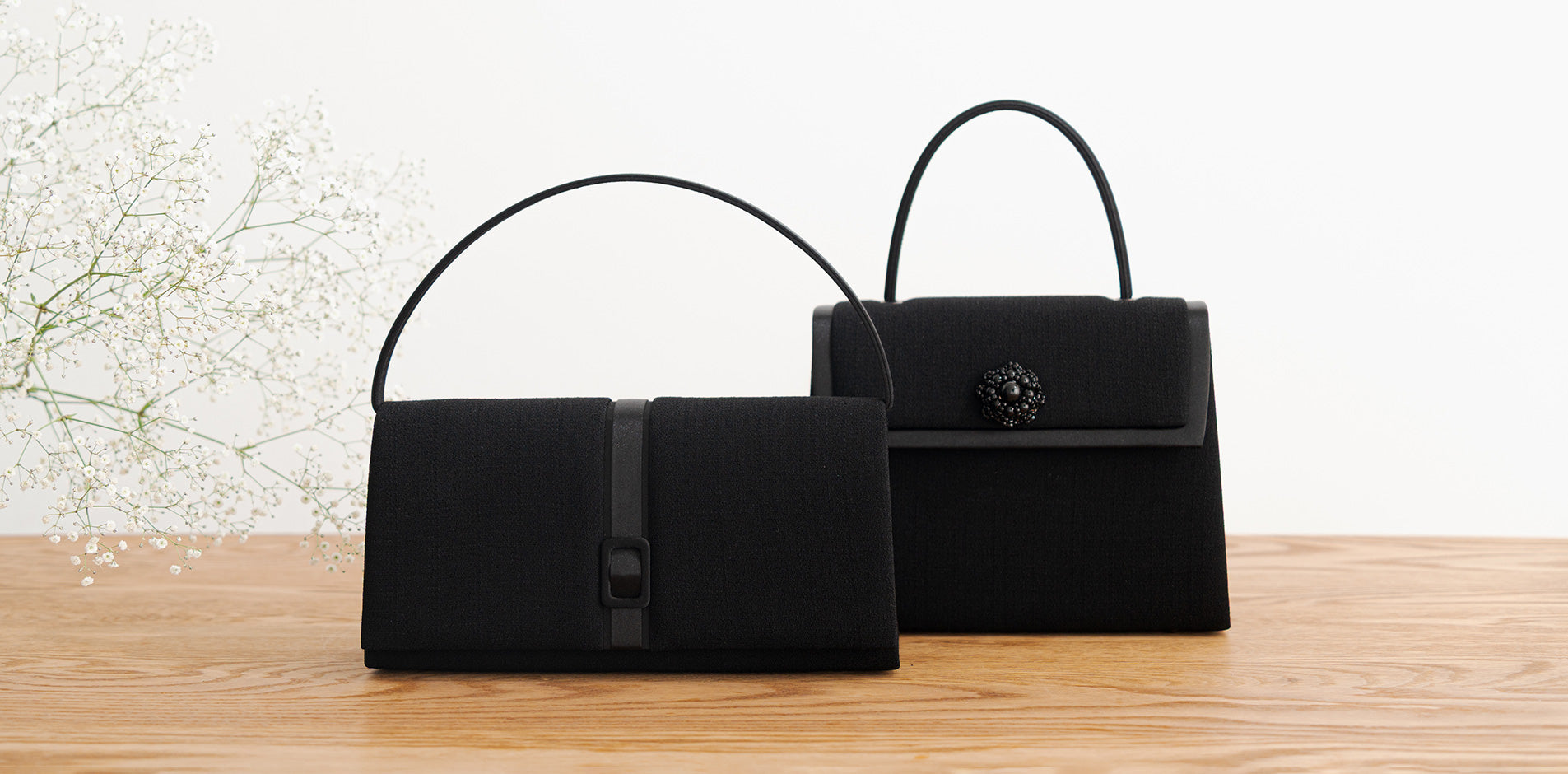 和装用バッグ 黒色 刺繍ぶどう OKAJIMA 昭和レトロ 和装用バッグ 黒色 刺繍ぶどう OKAJIMA 昭和レトロ 和装用バッグ