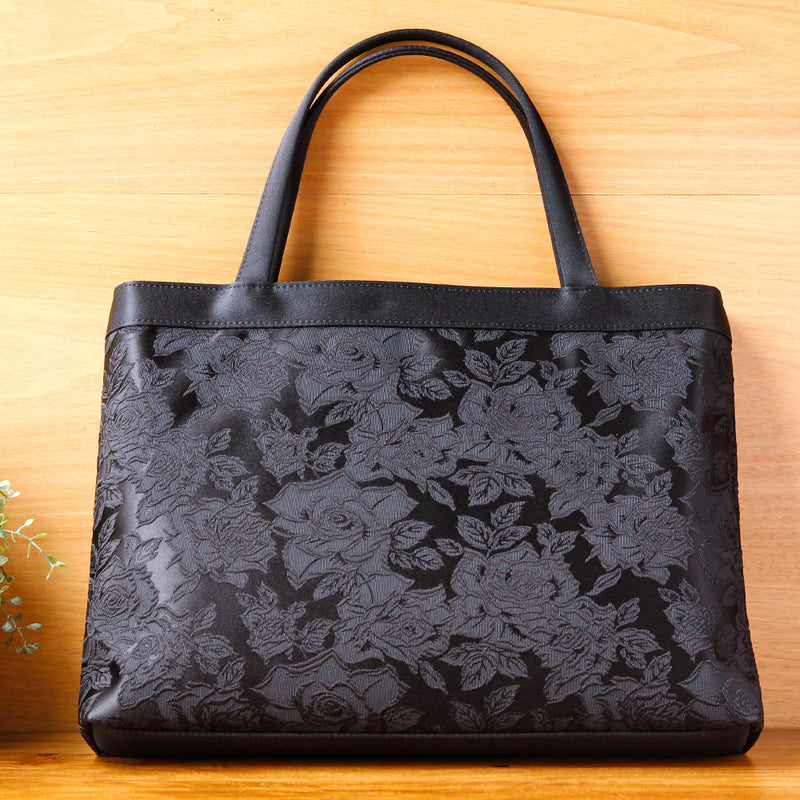[Only available/limited item] Rose pattern tote bag