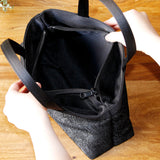 【現品限り／限定商品】バラ柄トートバッグ