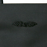Ribbon motif grosgrain handbag