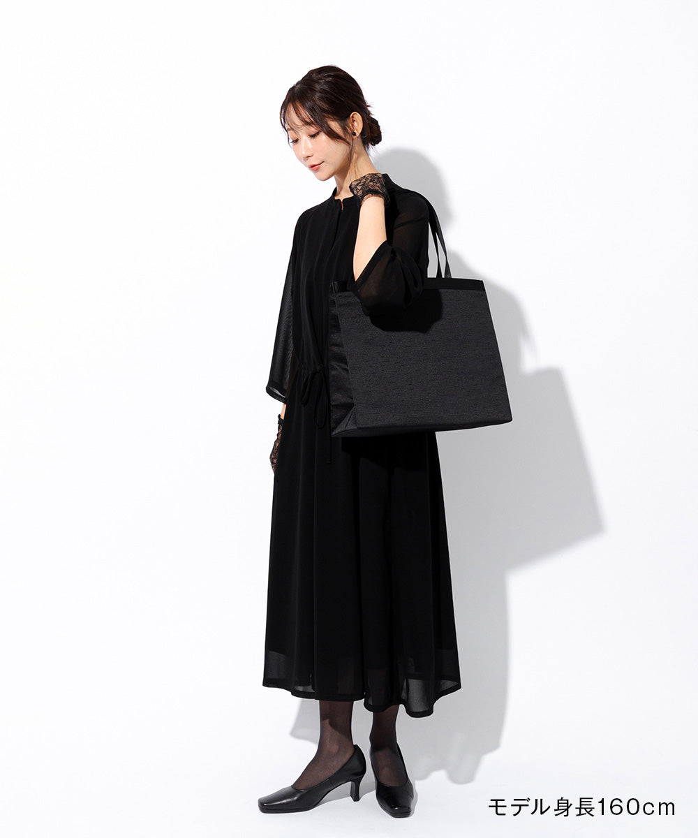 【B4対応】　変わりグログラン大型サブバッグ