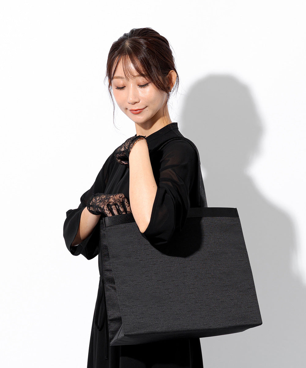 【B4対応】　変わりグログラン大型サブバッグ