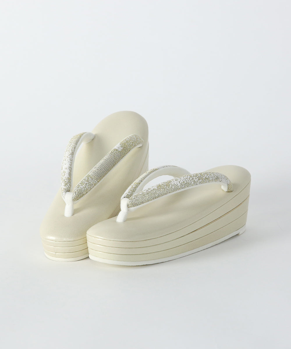 即納品｜西陣織ロイヤルバッグ&草履セット