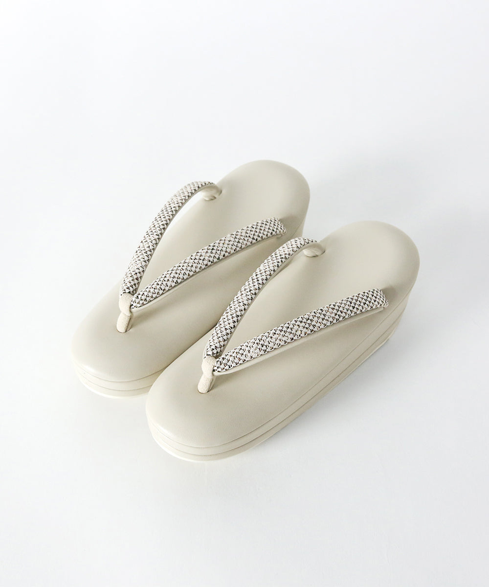 草履｜大島紬糸×博多織