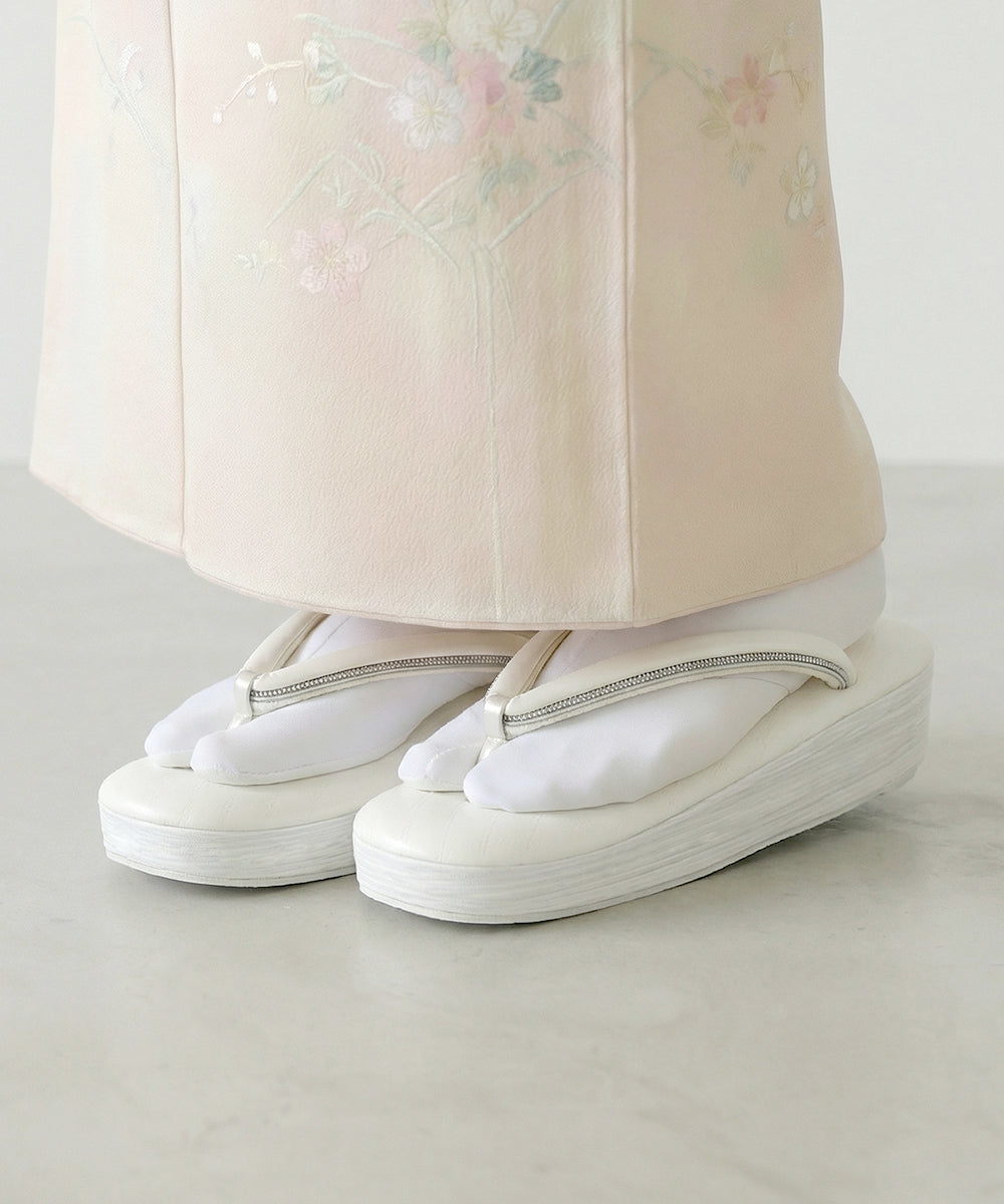 【予約】草履｜IWASA×カレンブロッソ　キルト柄ビーズレール