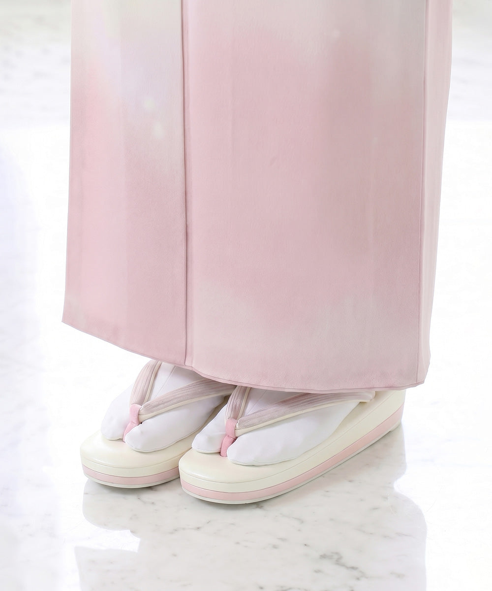 即納品｜草履｜IWASA × すなお 尾州織鼻緒 紅鶴-FLAMINGO-