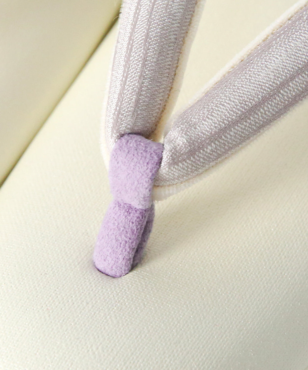 即納品｜草履｜IWASA × すなお 尾州織鼻緒　さふらん-SAFURAN-