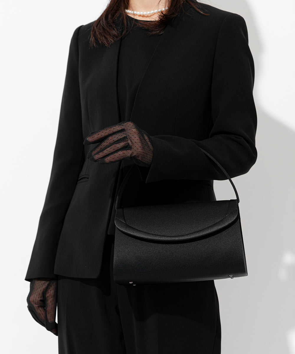 かよさん、専用　XS サテン切替フォーマルバッグ3点セット