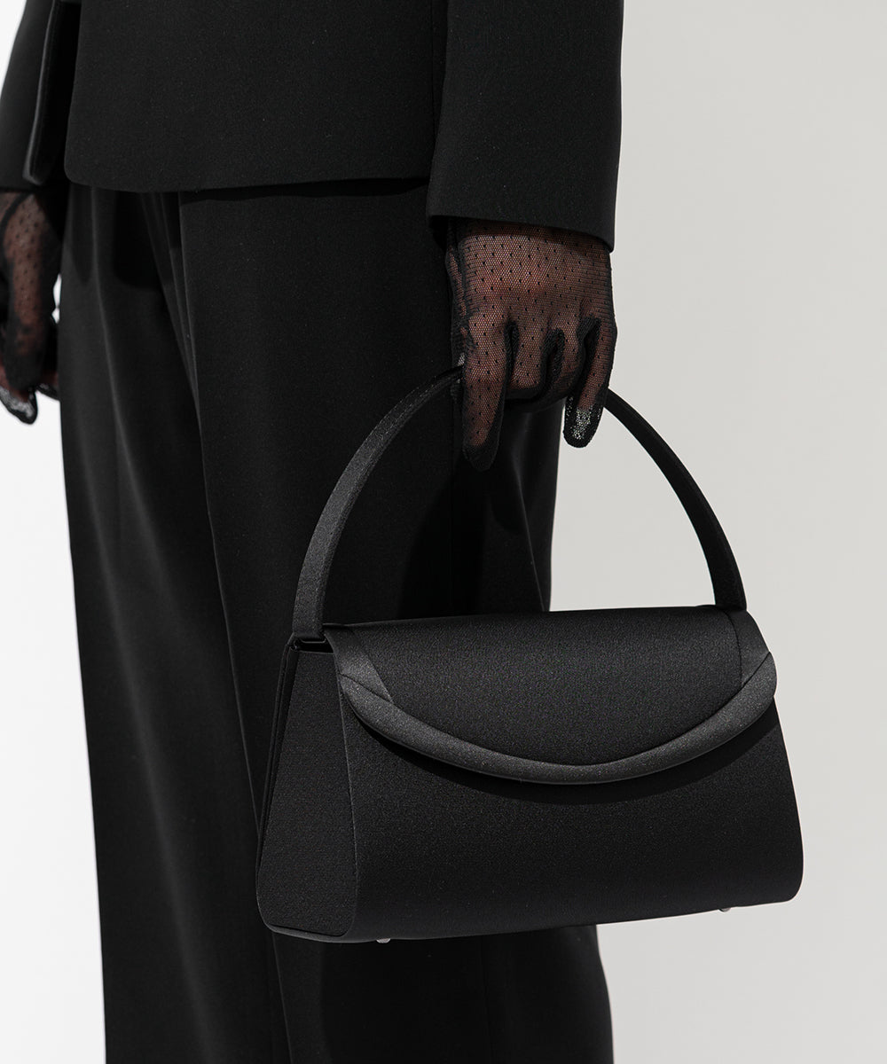 サテン切替フォーマルバッグ3点セット