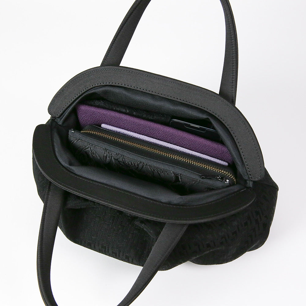 Yonezawa woven soft formal bag (hidden magnet specification) M