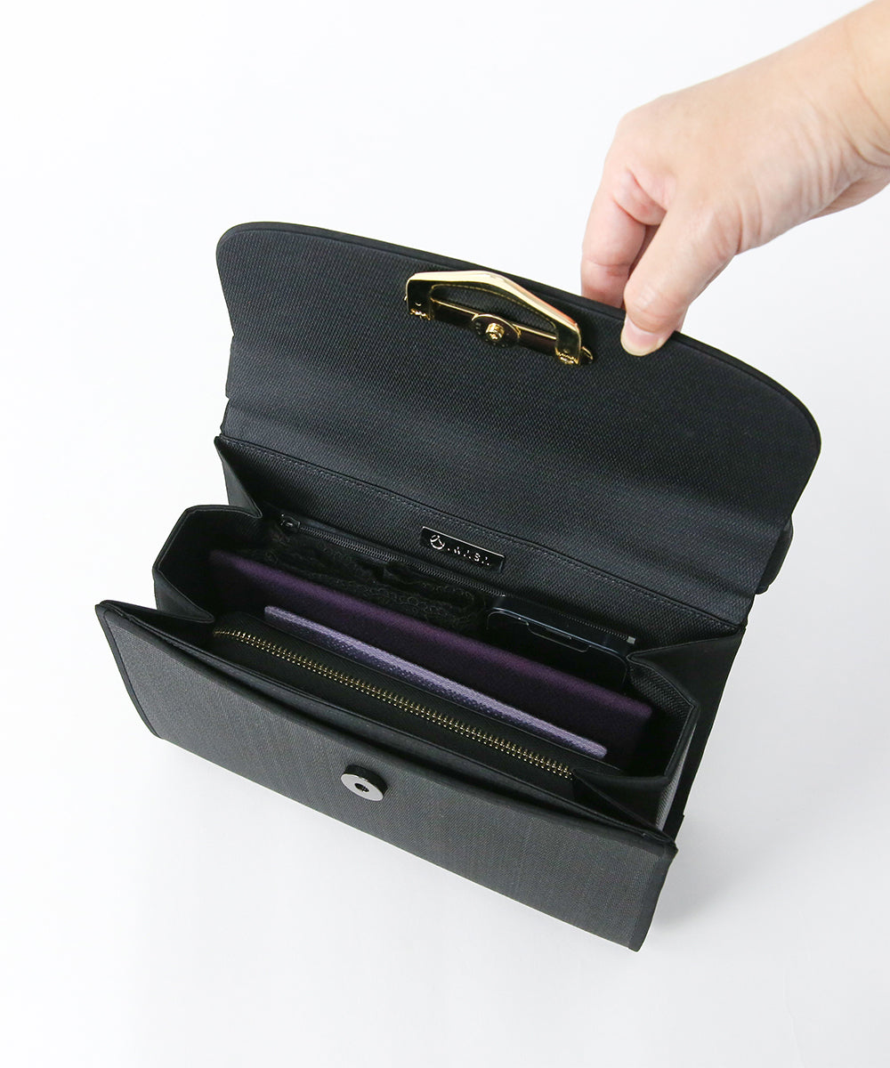 [Outlet 15% OFF] Horsehair formal bag <with metal fittings for celebrations and condolences>