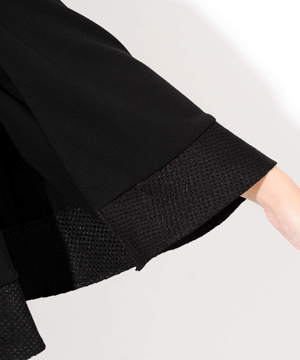 米沢織切替フォーマルケープ