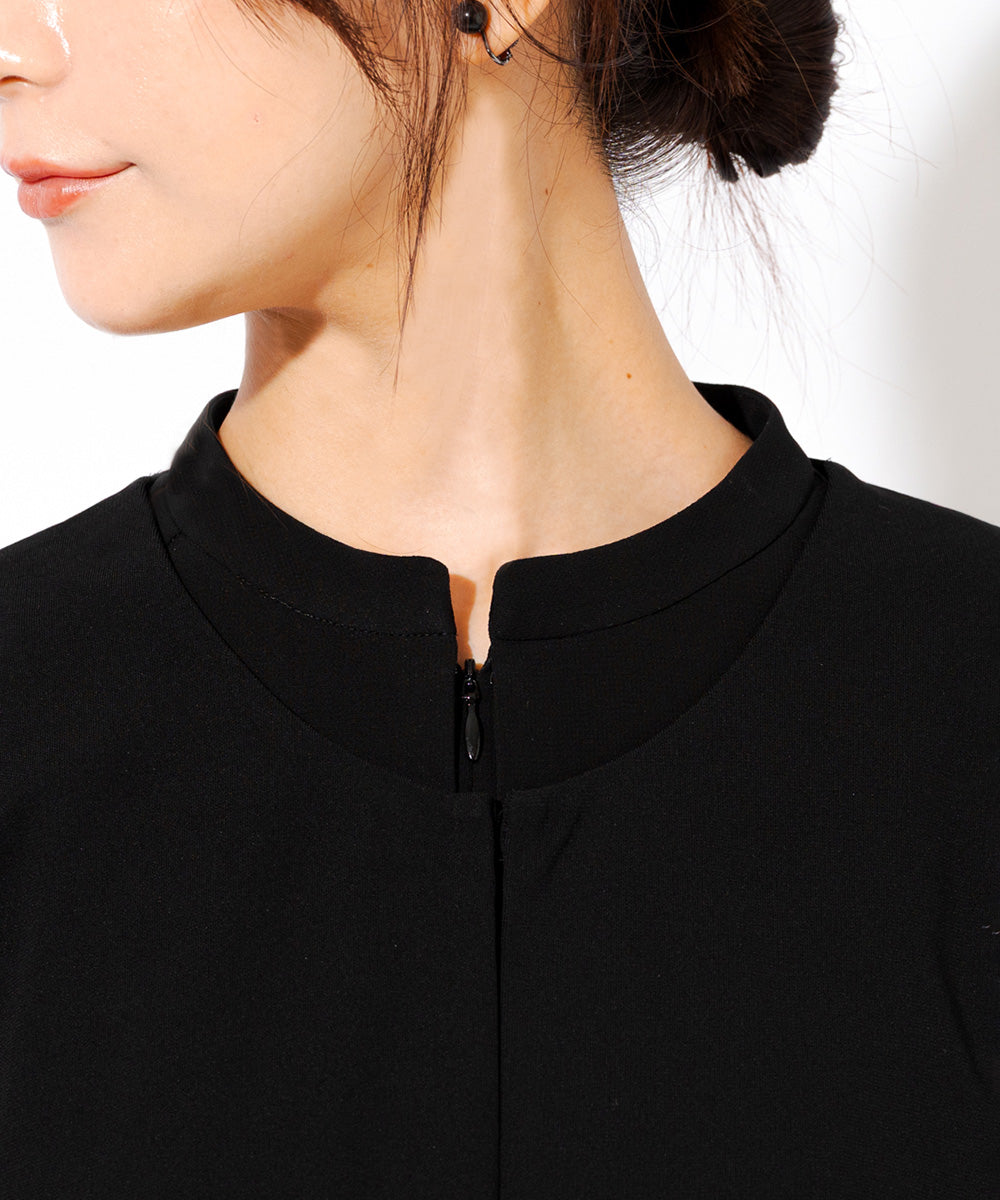 米沢織切替フォーマルケープ