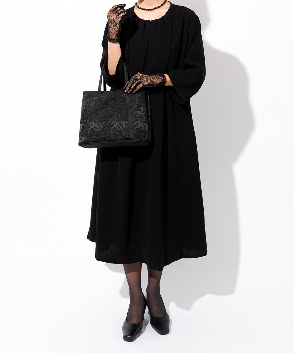 荻窪　七里　前開きワンピースLサイズ 七里 shichiri 前開きワンピース 荻窪 七里 前開きワンピースLサイズ