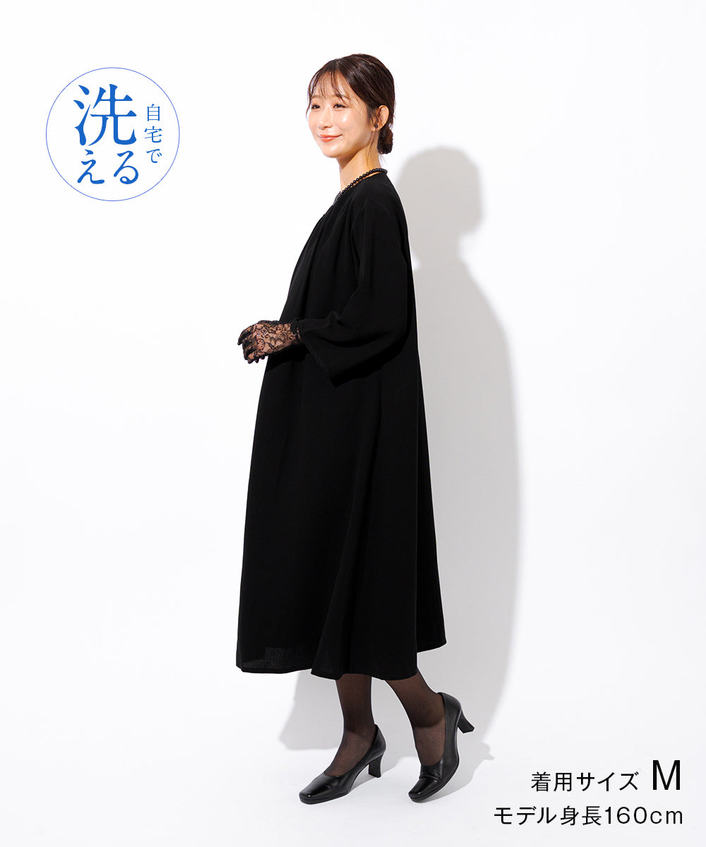 未使用タグ付き✨PLEATS PLEASE ワンピース ブラック ドット 2203225n0003_1.jpg