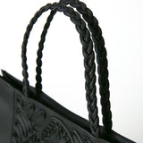 cord embroidery braid handbag