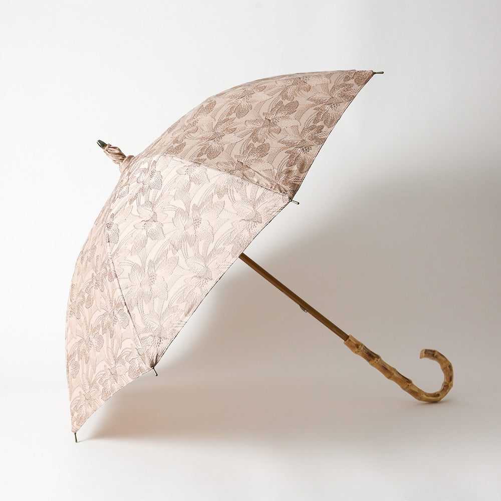 Floral Embroidered Parasol Long