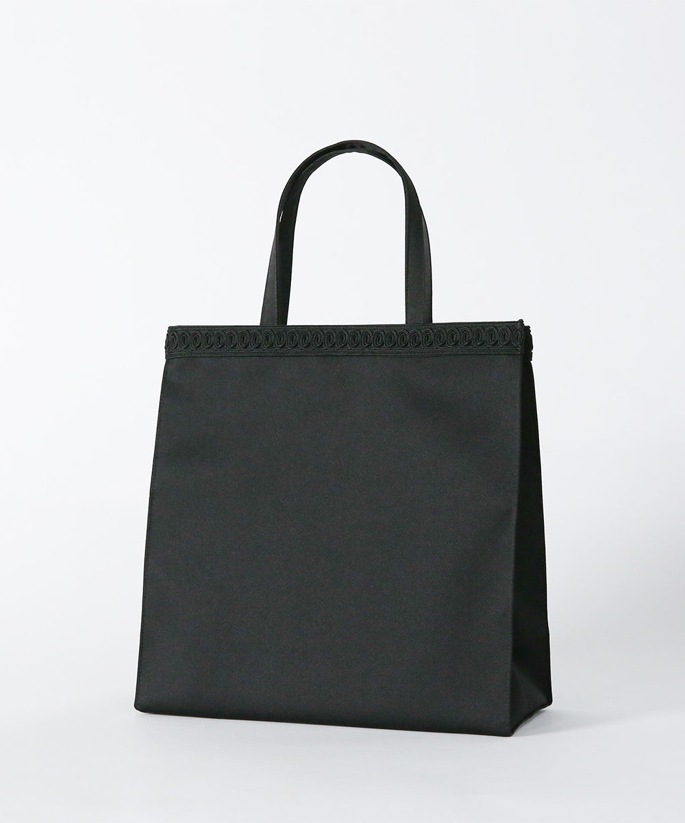 Cord embroidery formal bag &amp; handbag set