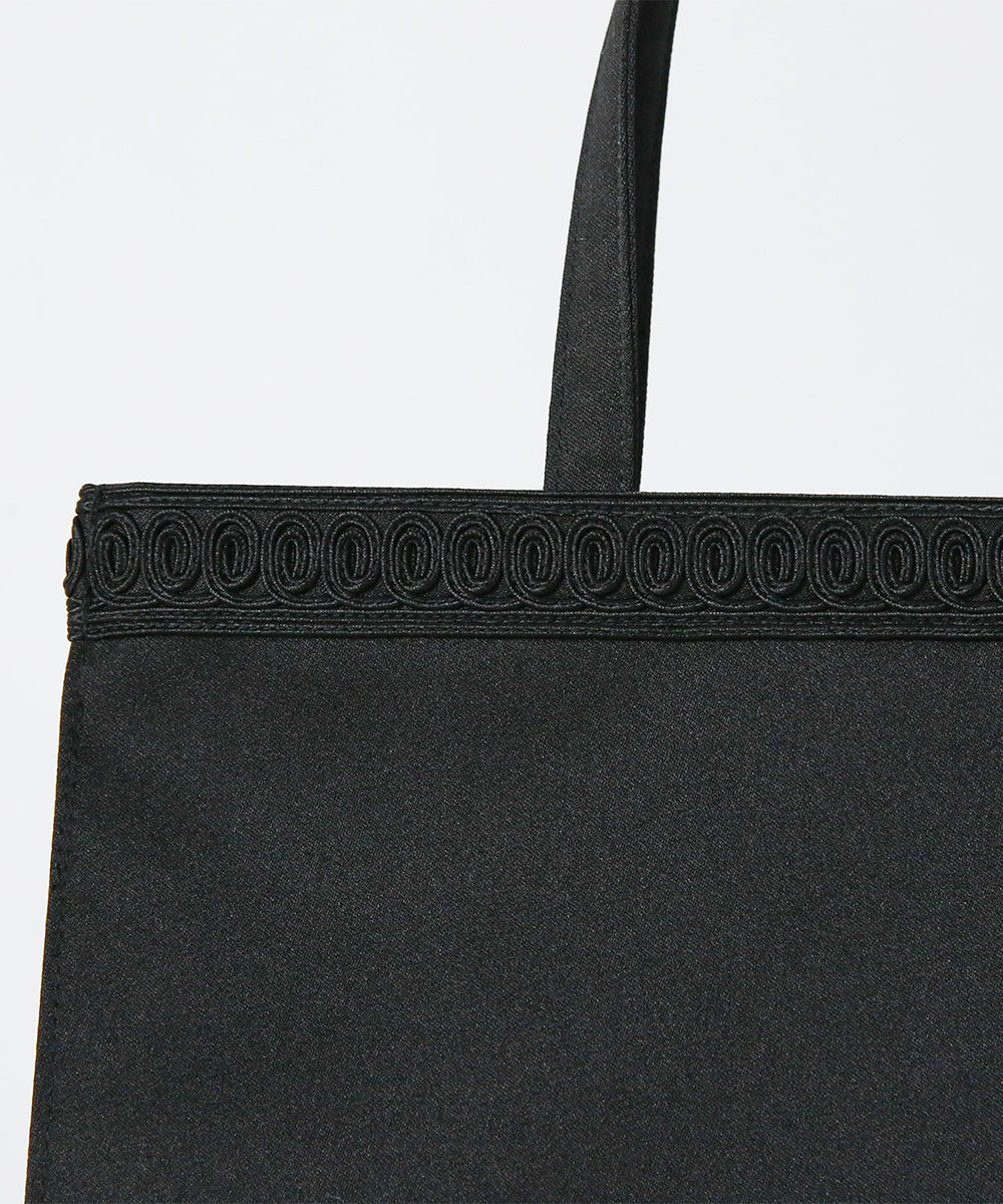 Cord embroidery formal bag &amp; handbag set