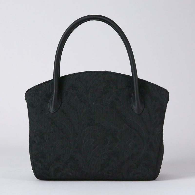 Yonezawa paisley jacquard formal bag with tassel
