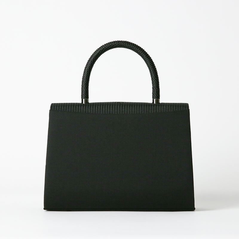[YUMI KATSURA] Cord embroidery black formal bag