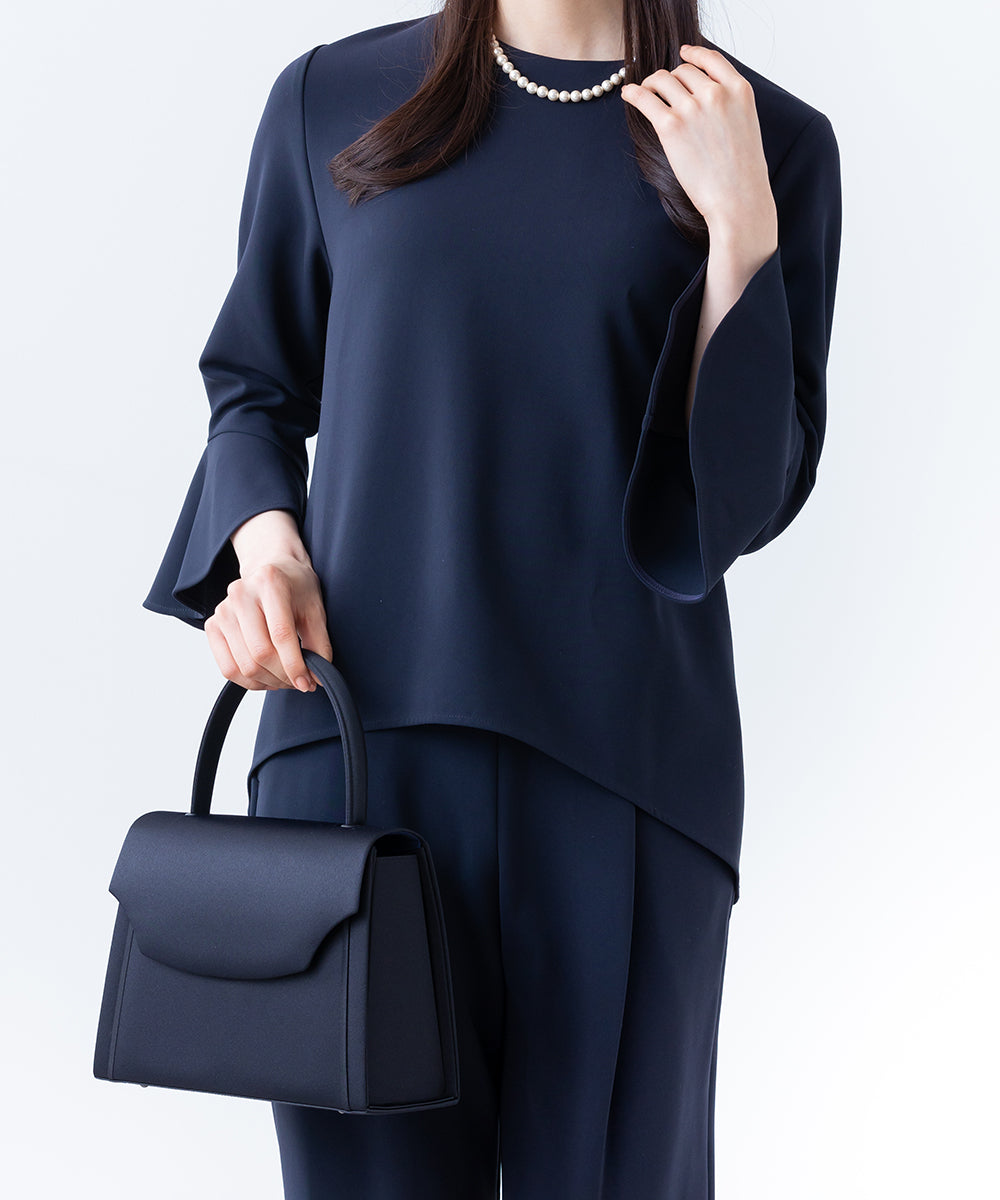 濃紺トップハンドルバッグ