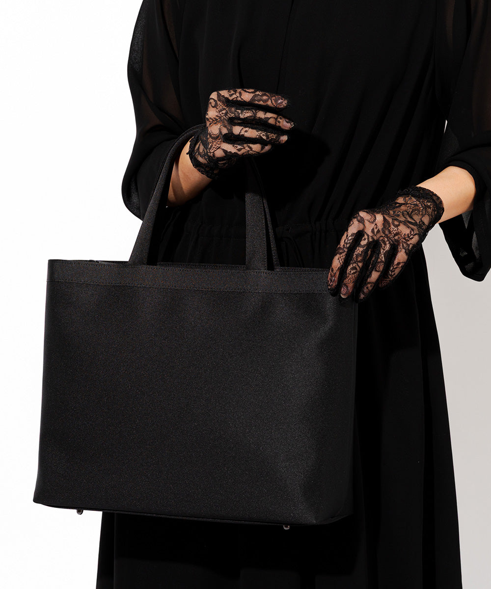[A4 size/examination compatible] Formal tote bag