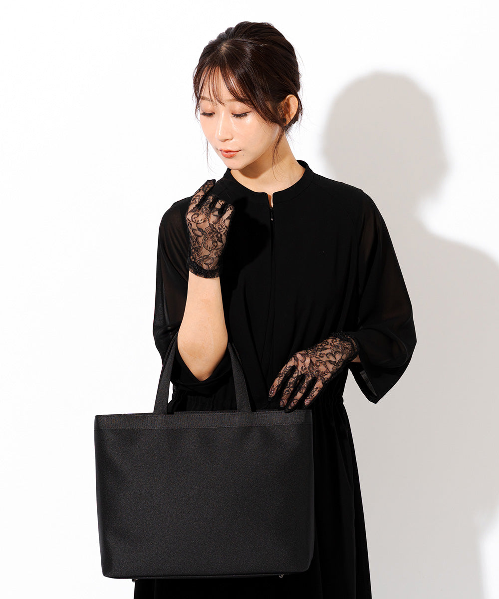 [A4 size/examination compatible] Formal tote bag