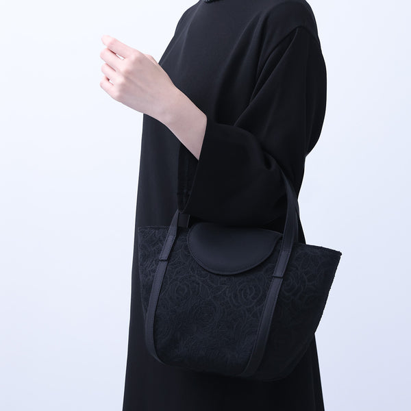 Yonezawa woven jacquard soft formal bag