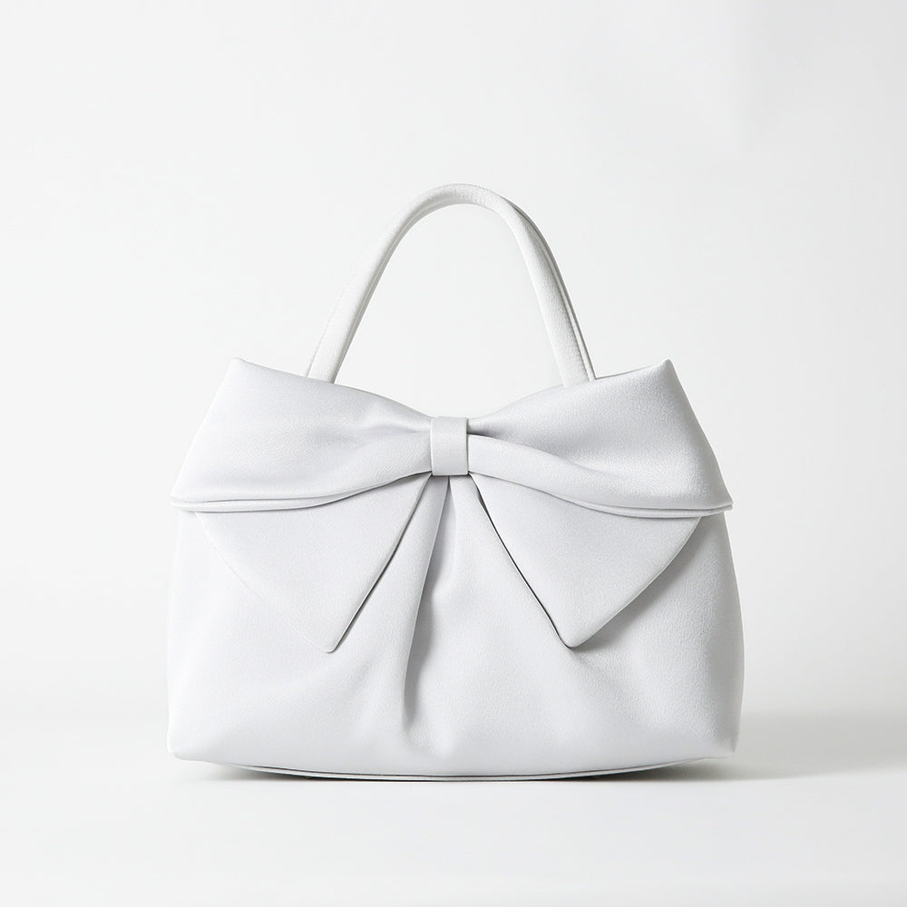 Double-sided ribbon color soft bag