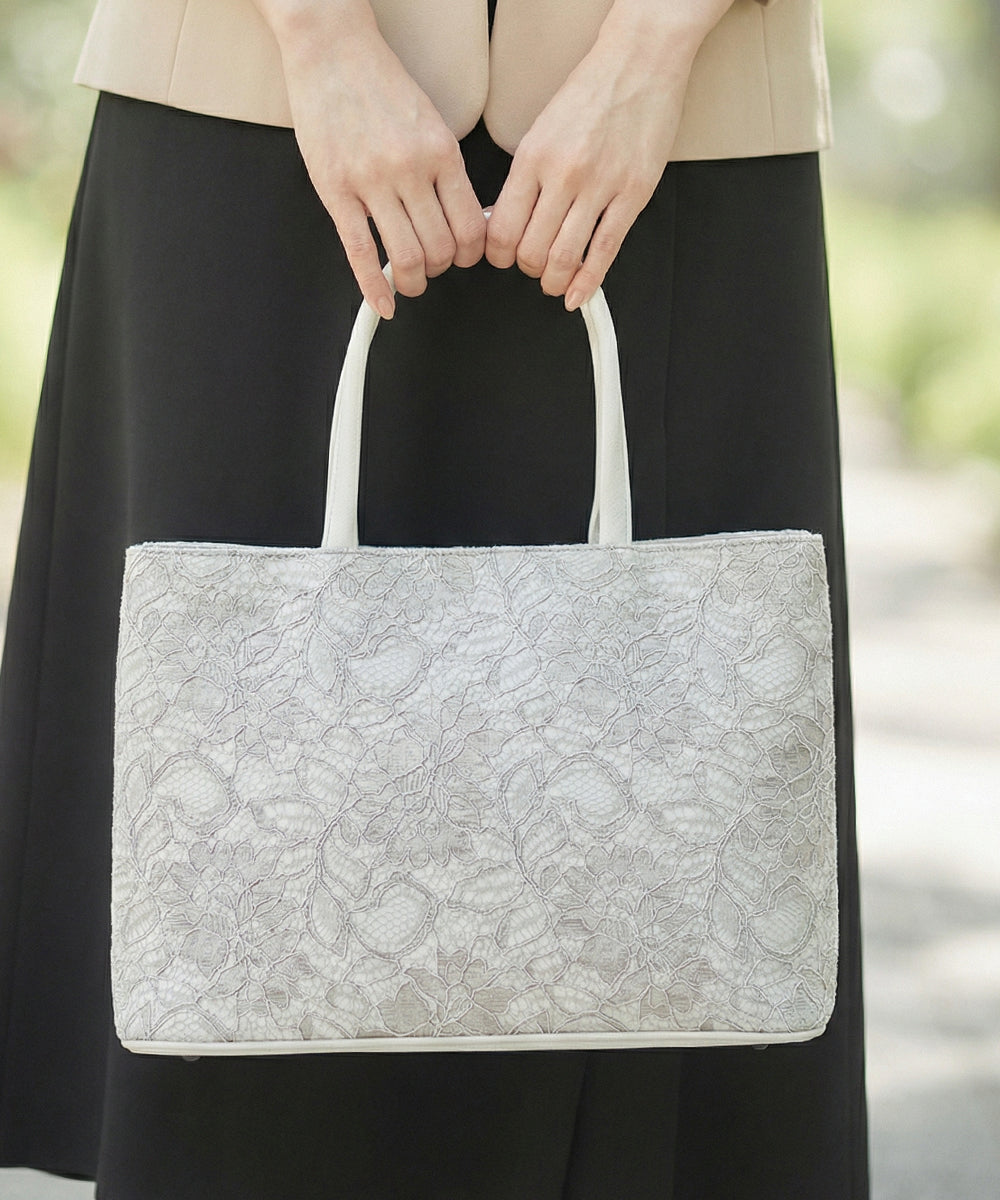 カラーコードレース二層式バッグ