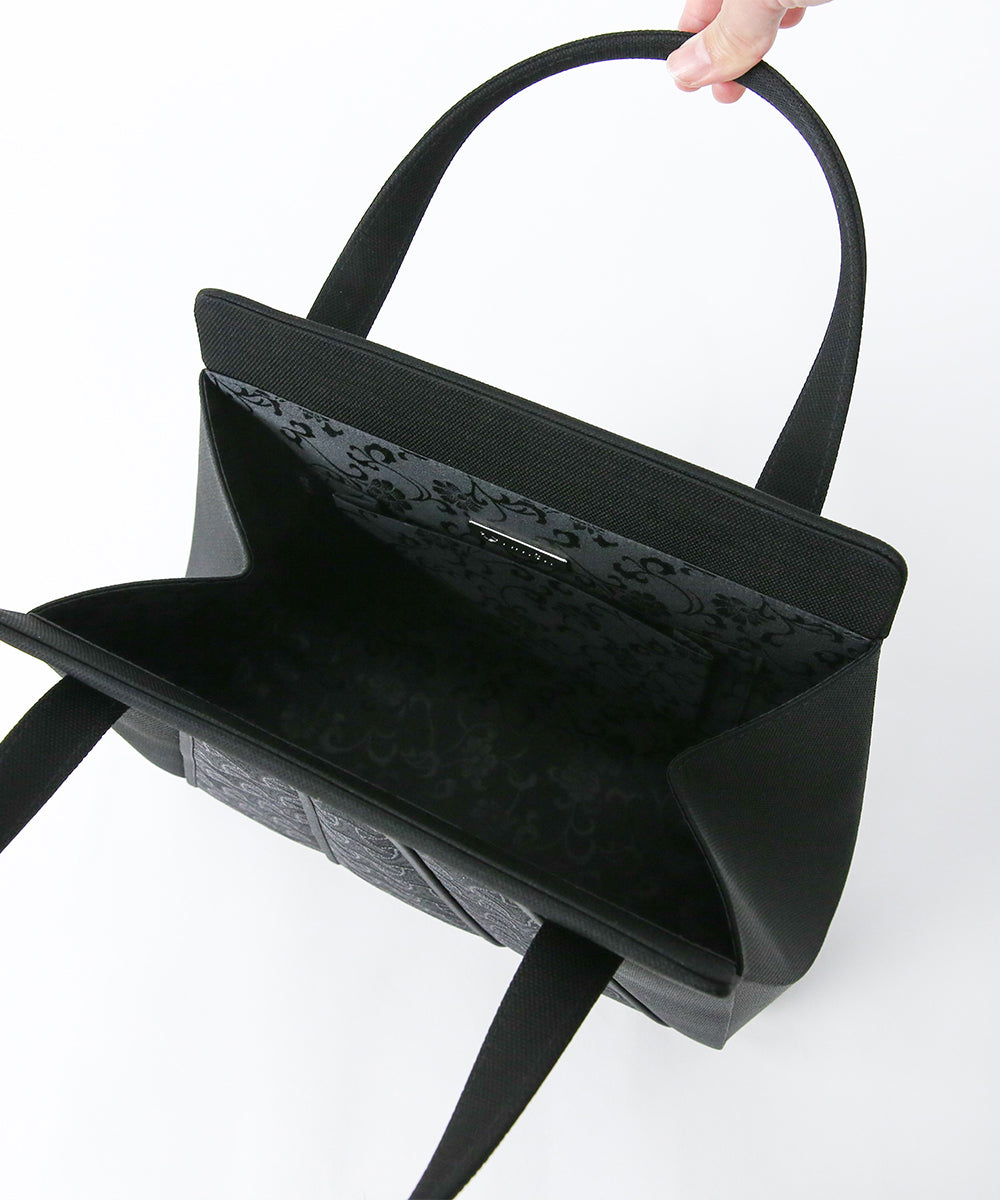 西陣織切り替えフォーマルバッグ