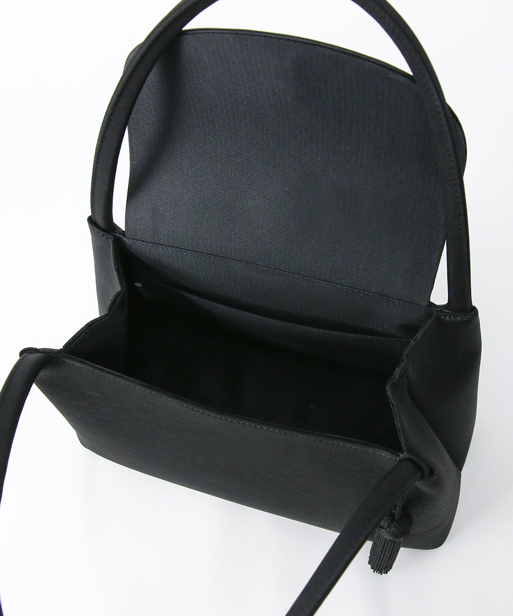 タッセル付き米沢織ソフトフォーマルバッグ