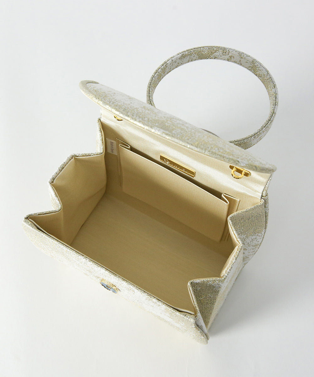 即納品｜西陣織ロイヤルバッグ&草履セット