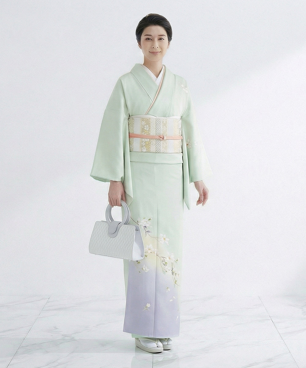 即納品｜IWASA×スレンダー着付師 ハンドバッグセット｜咲季モデル