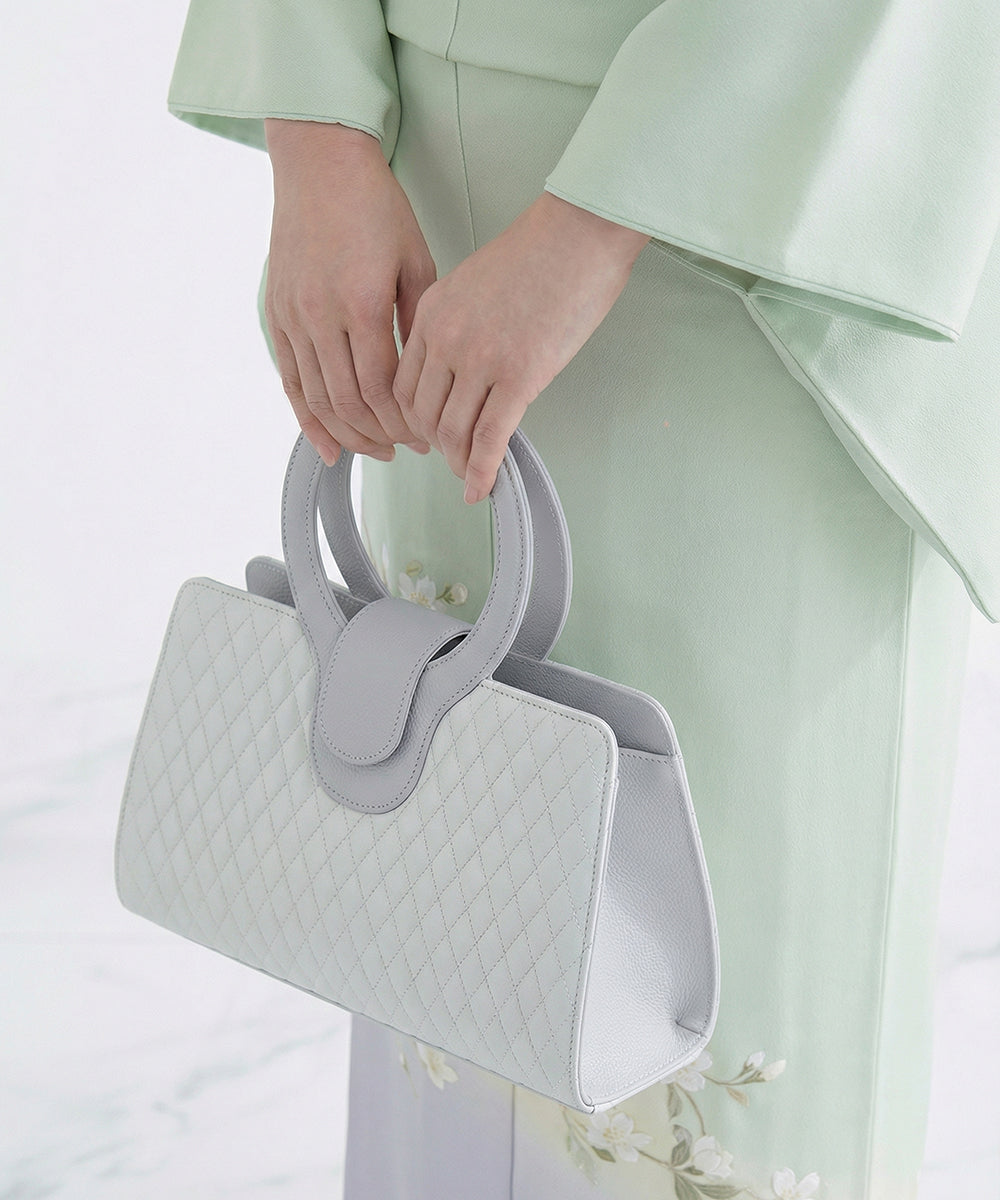 【ハンドメイド】ハンド バッグ 2点セット #685 即納品｜IWASA×スレンダー着付師 ハンドバッグセット｜咲季モデル