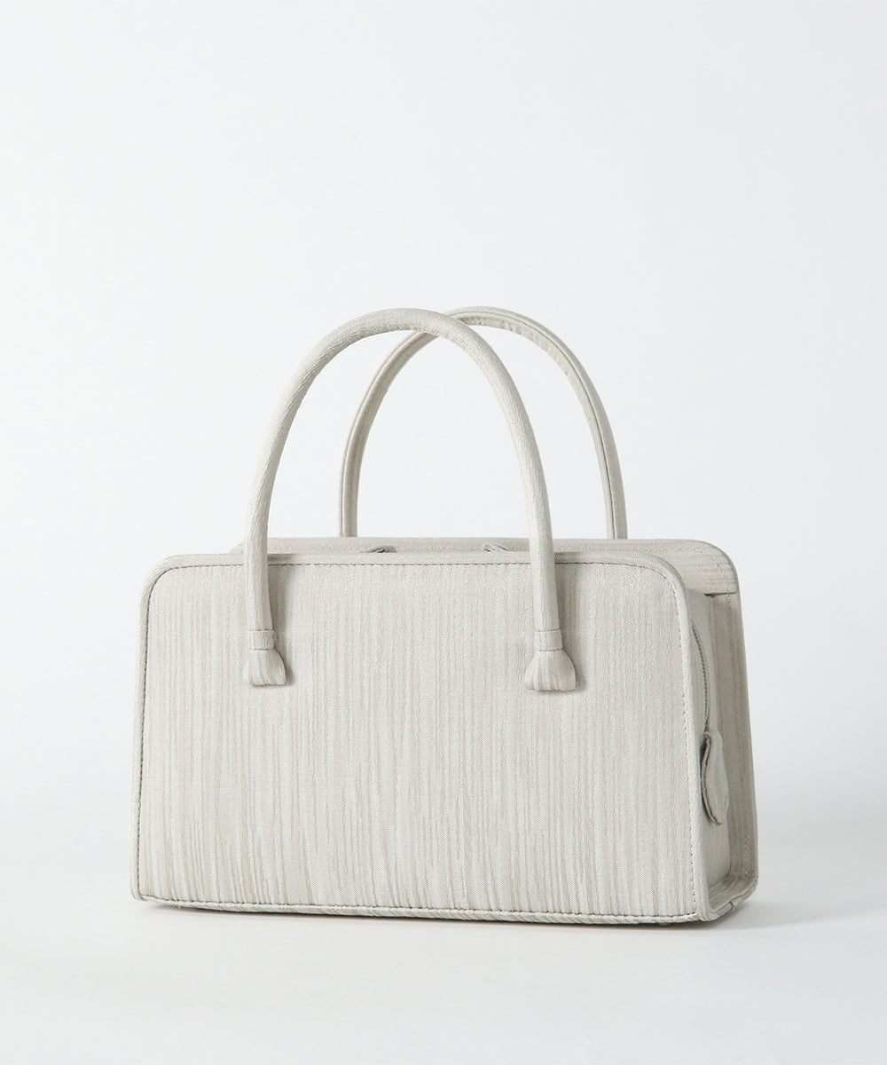 尾州織　撥水利休バッグ＆草履セット