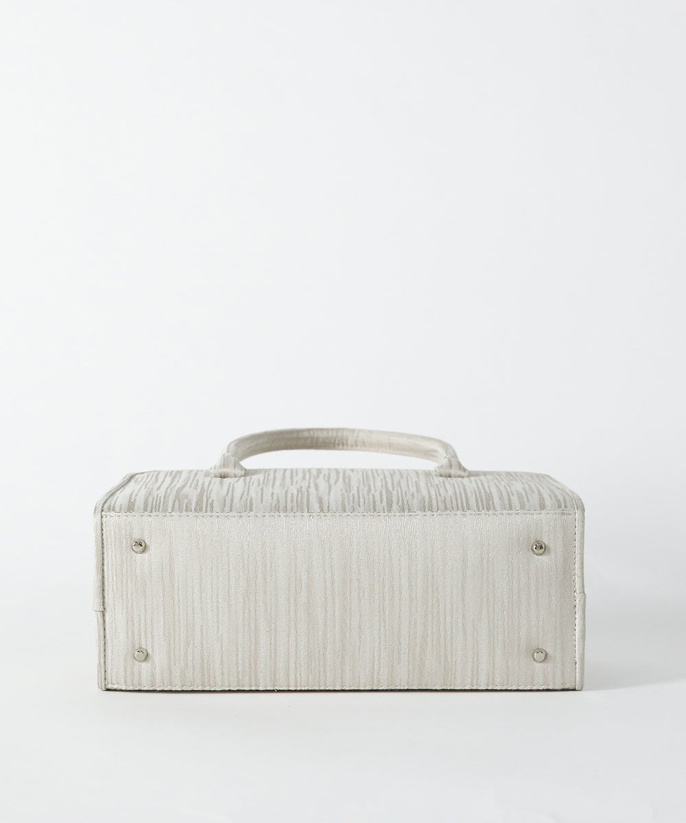 尾州織　撥水利休バッグ＆草履セット