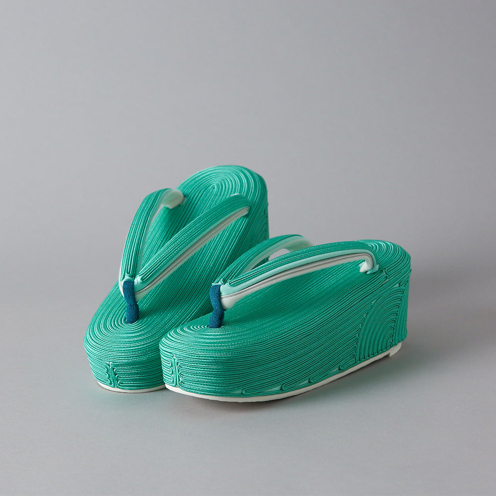 Cord embroidered sandals｜Kosuna model