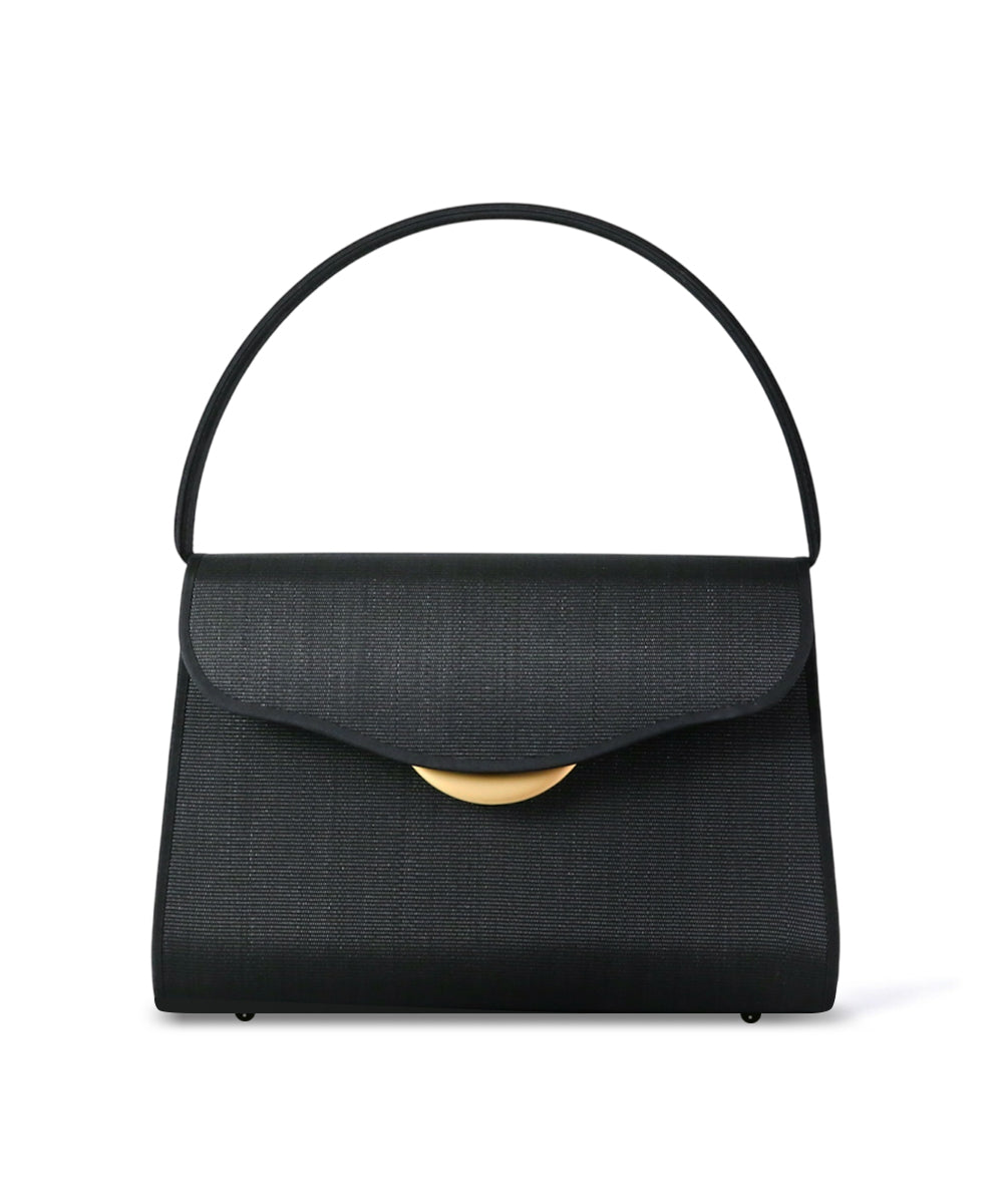 ホースヘアフォーマルバッグ<慶弔兼用ゴールド金具付き/台形タイプ>