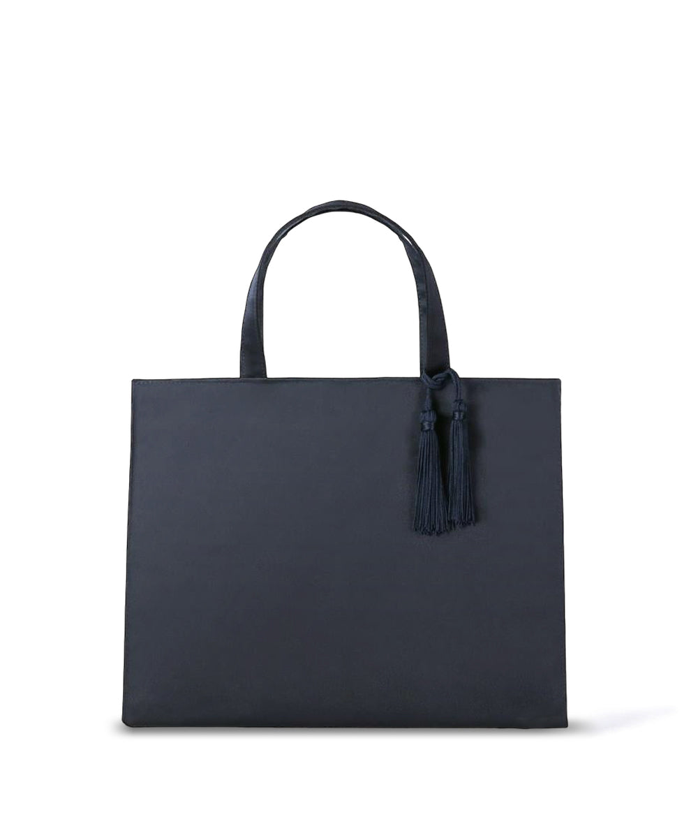 【お受験対応】タッセル付き濃紺サブバッグ 岩佐オフィシャルショップ＜フォーマルバッグ・和装バッグ・草履＞【公式サイト】