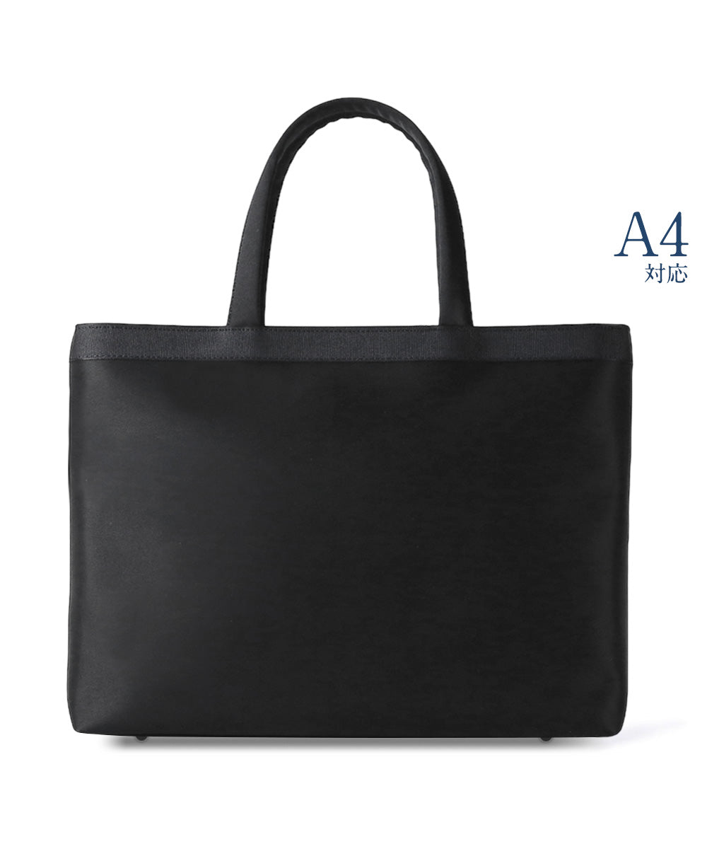 [A4 size/examination compatible] Formal tote bag