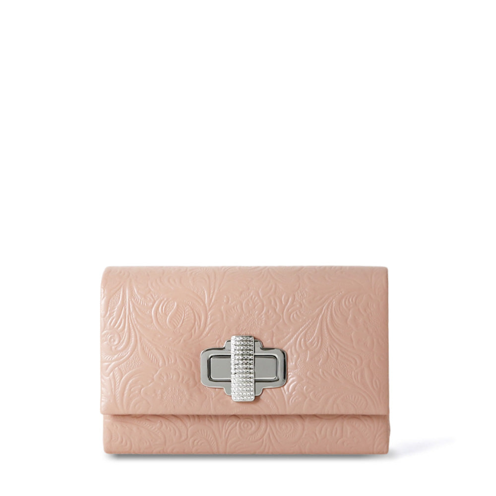 Original embossed 2way clutch bag