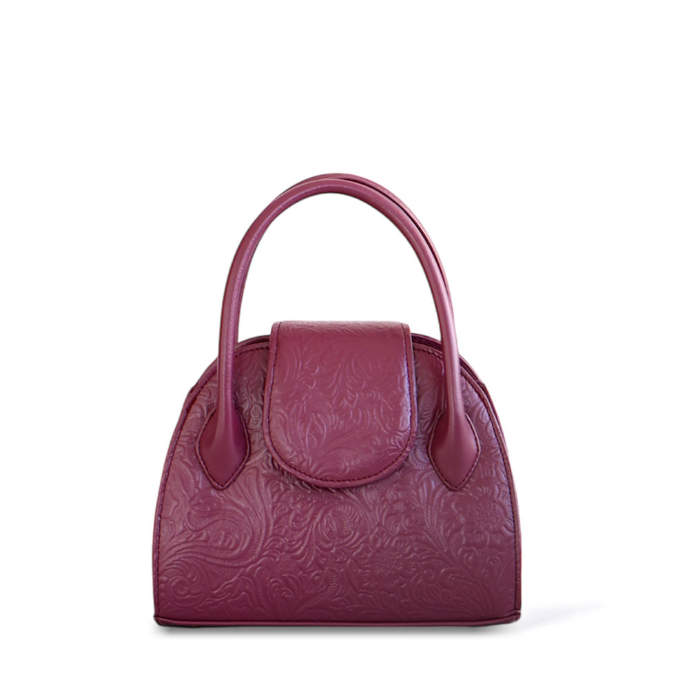 Original embossed 2way handbag