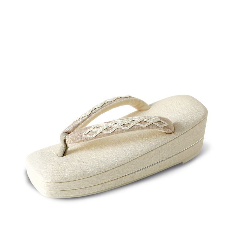 シンデレラ|紬柄×コード刺繍