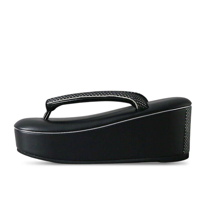 スタイルアップな厚底台