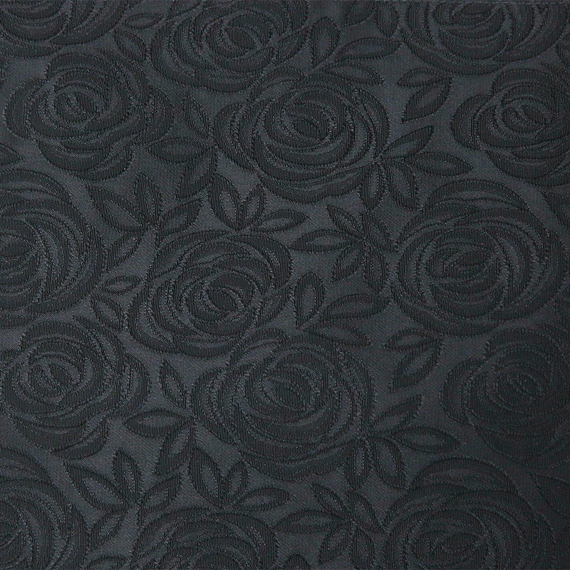 Rose pattern jacquard woven large sub bag