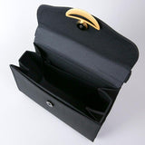 Horsehair formal bag &lt;with gold fittings for both congratulations and condolences/trapezoid type&gt;