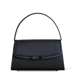 【感謝祭5%OFF】グログラン切替えフォーマルバッグ