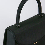 Horsehair formal bag &lt;with gold fittings for both congratulations and condolences/hand tube trapezoid type&gt;